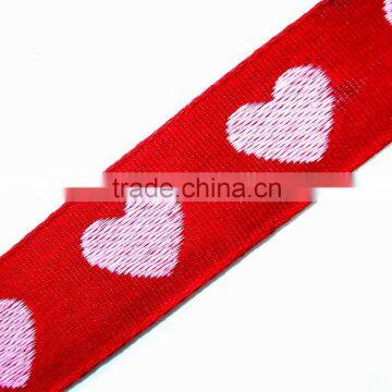 Polyester Jacquard Fabric webbing ribbon strap decorative