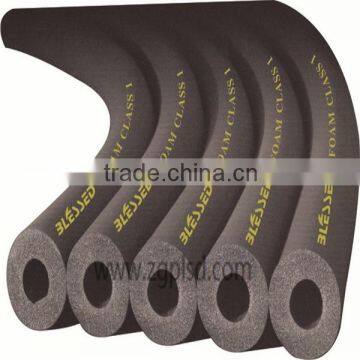 Close cell rubber plastic pipe insulation products