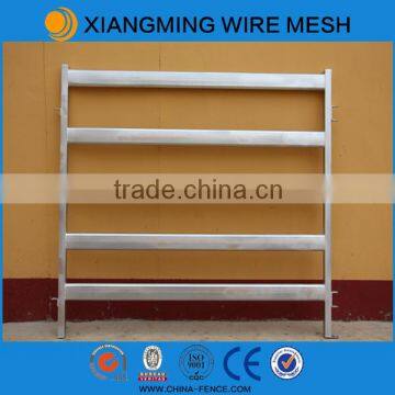 Portable Aluminium square pipe cattle Yard Panels