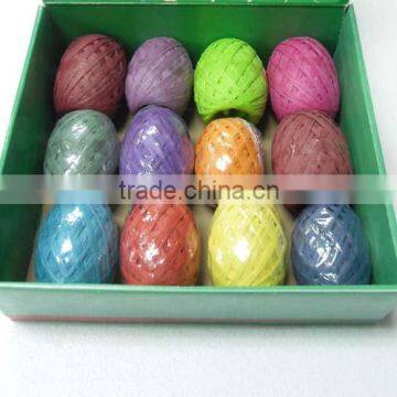 HOT SALE 38mm 45M Paper Raffia Ribbon Egg, Paper Raffia Cops. Paper raphia Ribbon