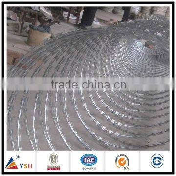 High quality low price concertina rzaor barbed wire fence sale