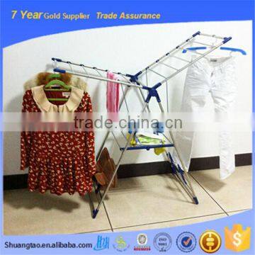 Factory price indoor outdoor stainless steel folding hanging clothes drying rack