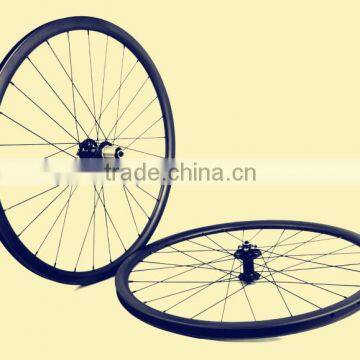 25mm wide carbon mountain bike wheels 26ER clincher disc wheels carbon MTB wheelset