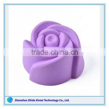 Kitchen Utensils Rose Shape Silicone Cake Mold For Homemade Soap/Cake/Cupcake/Bread