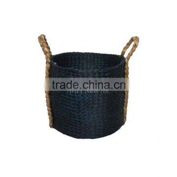 Wholesale Water Hyacinth Basket,water Hyacinth Storage Basket photo-2