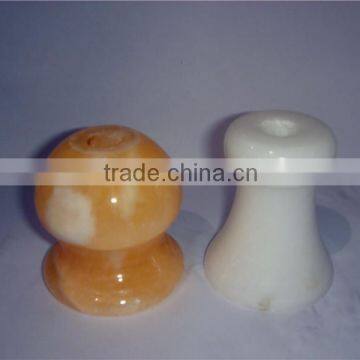 Customized Stone Stemmed Candle Stand Holder photo-3