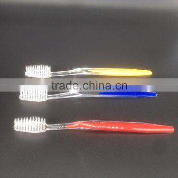 Hotel disposable mini toothbrush with paste hot high quality disposable hotel home toothbrush