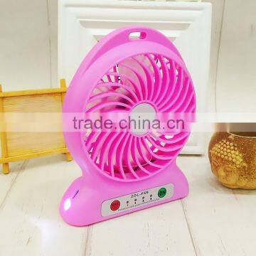 USB Power Charger Fan for 3 Gear Wind-changing 9v-5v With Custom Brand Logo