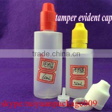 60ml tamper evident plastic e liquid bottles in stock