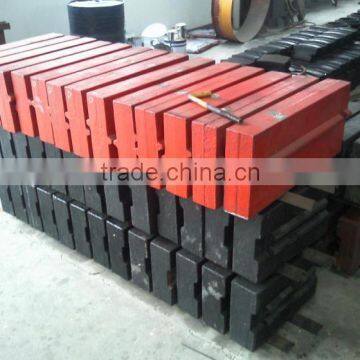 Blow Bar for Impact Crusher, impact hammer, blow bar of Cr26