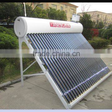 Evacuated Tube Pre-heated Solar Heating System