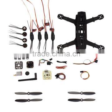 QAV250 Racing FPV Quadcopter Carbon Frame Kit Unassembled with AV Transmitter Camera DIY Drone