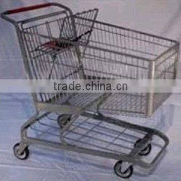 Large Metal Shopping Cart