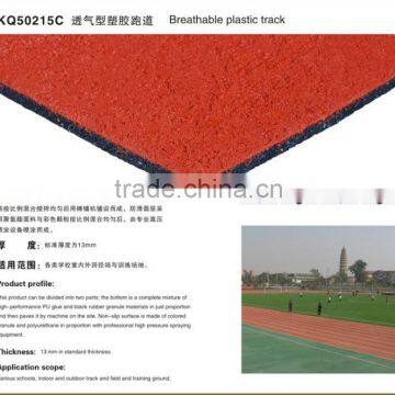 KAIQI GROUP High quality breathable plastic track EPDM casting mat