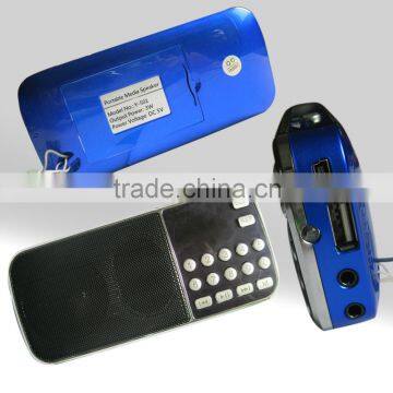 Dual Band Rechargeable Portable Mini Pocket Digital am fm Radio With Usb Port and tf Card Slot photo-2