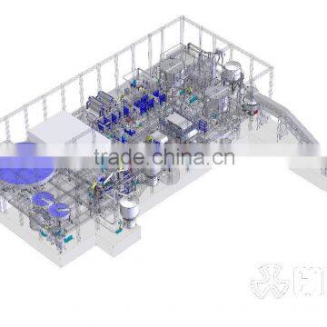 12 Months Warranty Shandong Xinhe High Quality Virgin Pulp Preparation Line Price Sale