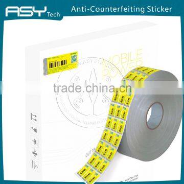 Custom Hot Stamping Hologram Strip Security Paper Sticker photo-2