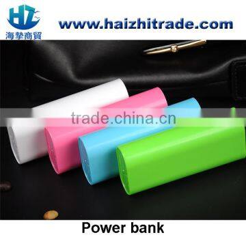 high quality power bank colorful candy Christmas gift power bank 5600mah