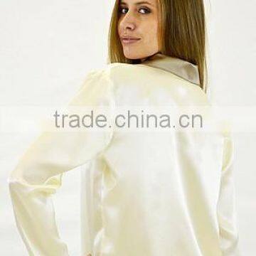 100% Silk Sleep Coats and Pants Luxury Silk Sleepwear photo-3