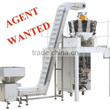 Automatic VFFS Almonds Packaging Machine with Combination Multihead Weigher