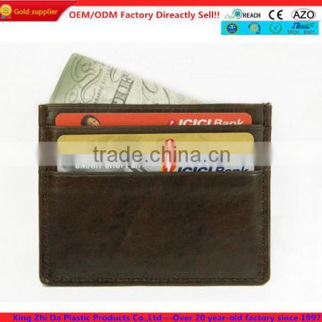 Highly quality genuine leather credit card holder