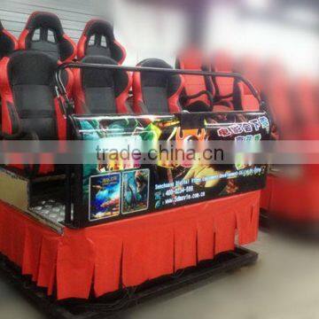 2014 latest 6dof motion seats for 5d /6d/7d cinema system