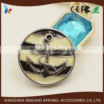 Metal color plastic button for coat,customize welcome