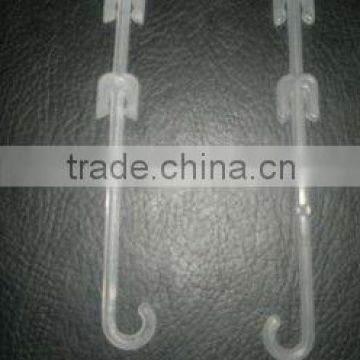 Plastic Stem Hook J