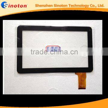 Black New Touch Screen Digitizer Panel glass Sensor Replacement for 10.1" Tablet MF-595-101F FPC