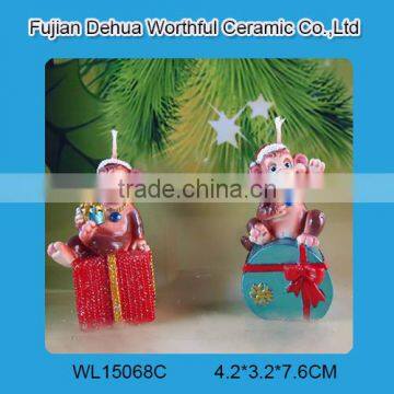 2016 hot selling new monkey candles for festival decoration