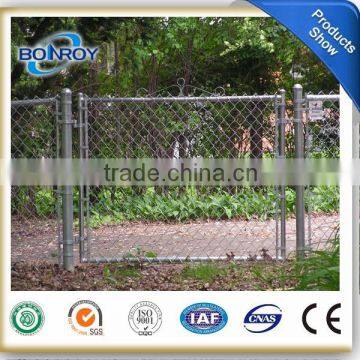 Hot dipped galvanized chain link fence mesh