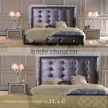 2014 luxury & Best selling crystal mdf nightstand JB14-03 from china supplier-JL&C Furniture