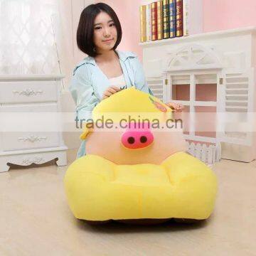 Lovely Cartoon Animal Model Mcdull Piggy Kids' Lazy Small Plush Soffa photo-2