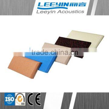 cheap interior wall paneling soft polyester fabric sondproofing for sale