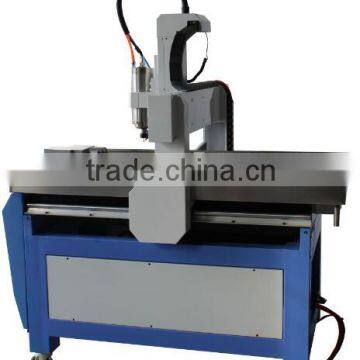 China 3.2kw Spindle Round Guide Rail Metal Cnc Carving Machine 6090 photo-4