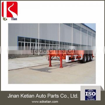 20FT 2-axle Skeletal Container Semi Trailer