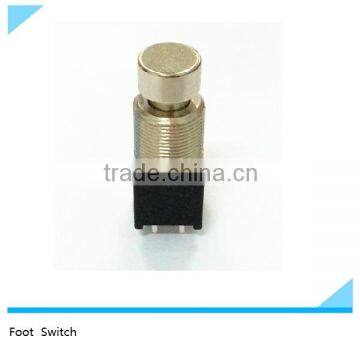 HongYu H120 3 PDT Push bottom switch ,Foot switch with 9 terminal