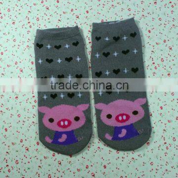 fashion gray knitted cotton girls thin SOCKS buying from china