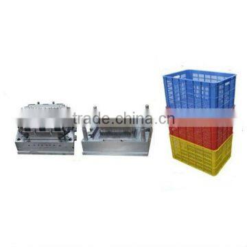 Plastic crate injection mould