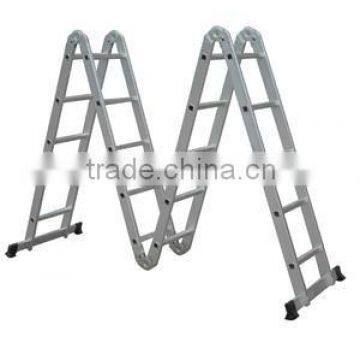 2014 hot sales Aluminium multi-purpose ladder with 4*3 steps 3.7m height