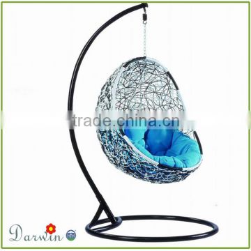 Round rattan outdoor round swing