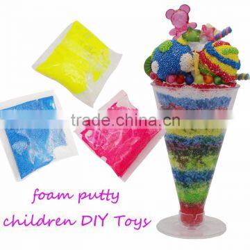 2016 educational toy for kids,foam kids clay art kit,play foam sensory toys for kids