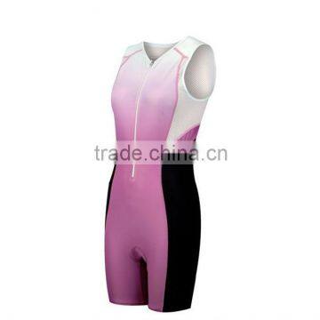 Triathlon apparel manufacturer Custom logo trisuit design small order women triathlon suit