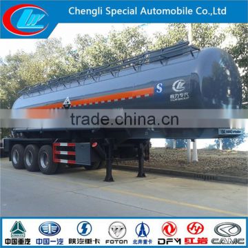 Low price chemical tank truck high quality fuel trailer Carbon steel 3axles oil tank