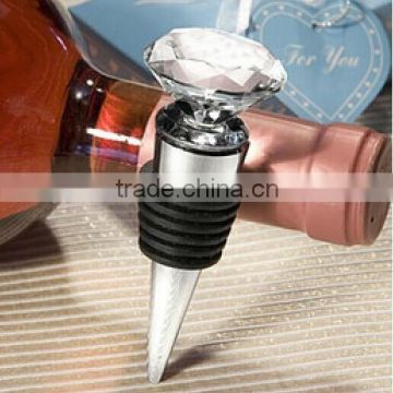 wholesale 2015 Newest crystal wine stopper for gifts