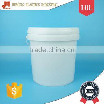 10L Baseball Bucket, Plastic Pail for Golf Ball, Sport Barrel With Handle