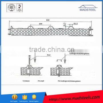 New products Good thermal insulation Wide range of temperature Polyurethane(PU) Sandwich Panels