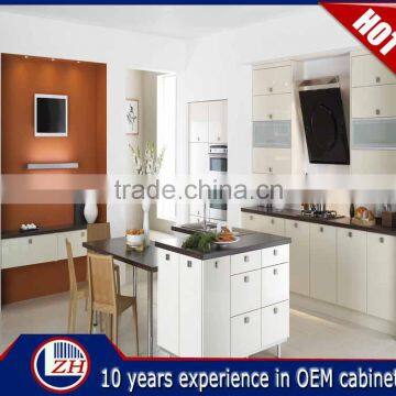 High gloss white small kitchen design kitchen cabinet designs