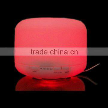 New Colorful 500ML LED Aroma Diffuser misting all night