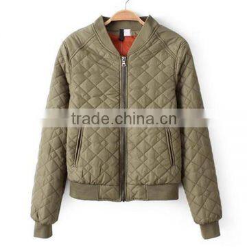 Japanese Cotton Padded Quilted Jacket, 100% Polyester Suede American Ma1 Plain Wholesale Html Custom Satin Bomber Jacket Woman photo-5